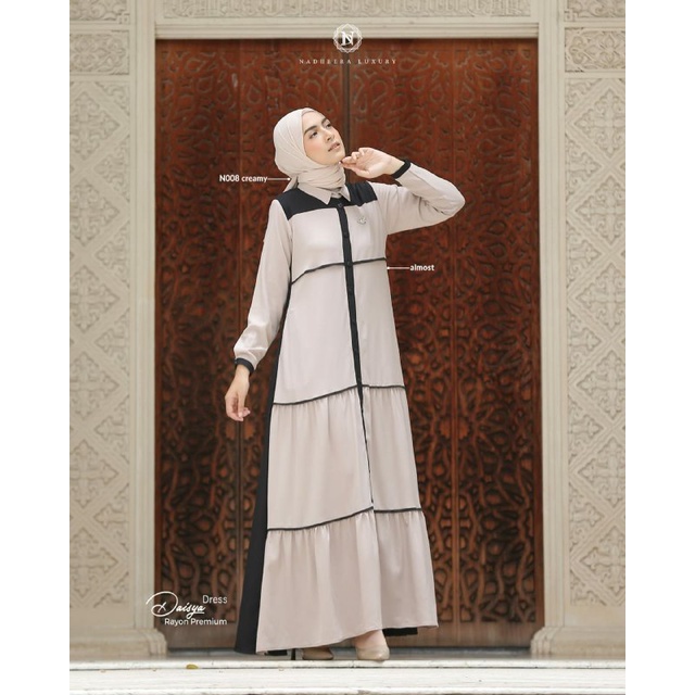 GAMIS DAISYAN DRESS BY NADHEERA LUXURY