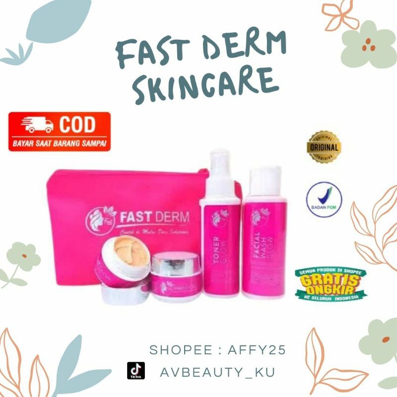 [READY] FAST DERM SKINCARE PAKET BASIC