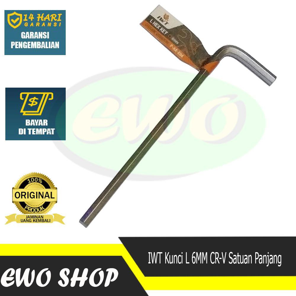Kunci L 6MM CR-V Satuan Panjang EWO