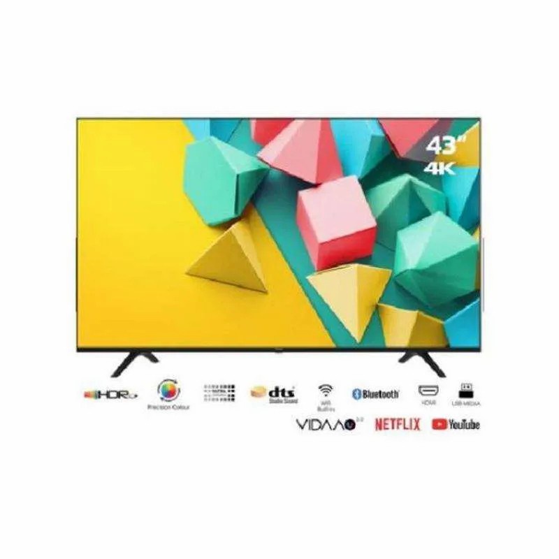 HISENSE 43E4F LED SMART ANDROID TV [43 Inch] GARANSI RESMI