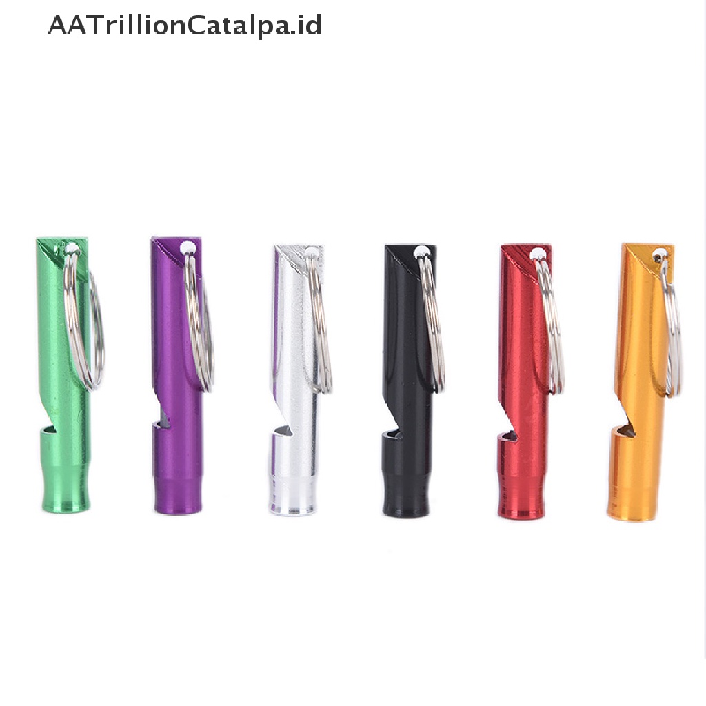 Aa Peluit Trillioncatalpa Metal Mini Dengan Gantungan Kunci Untuk Survivaldarurat