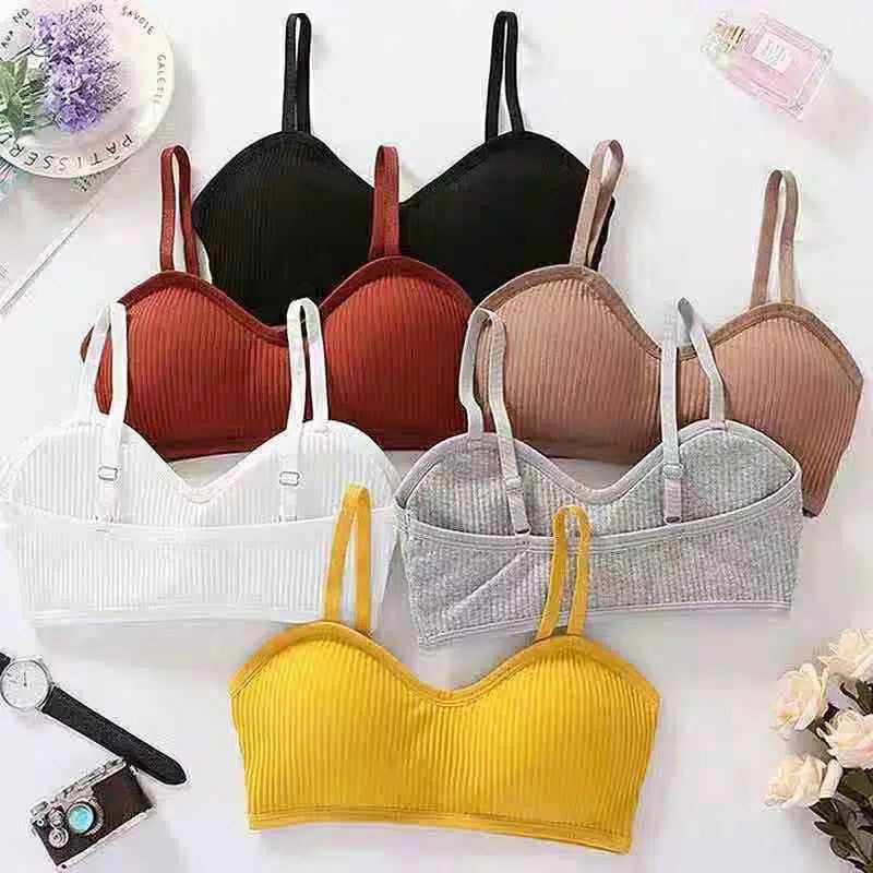 BRALETTE PUSH UP BRA ELASTIS TANPA KAWAT BAHAN HALUS