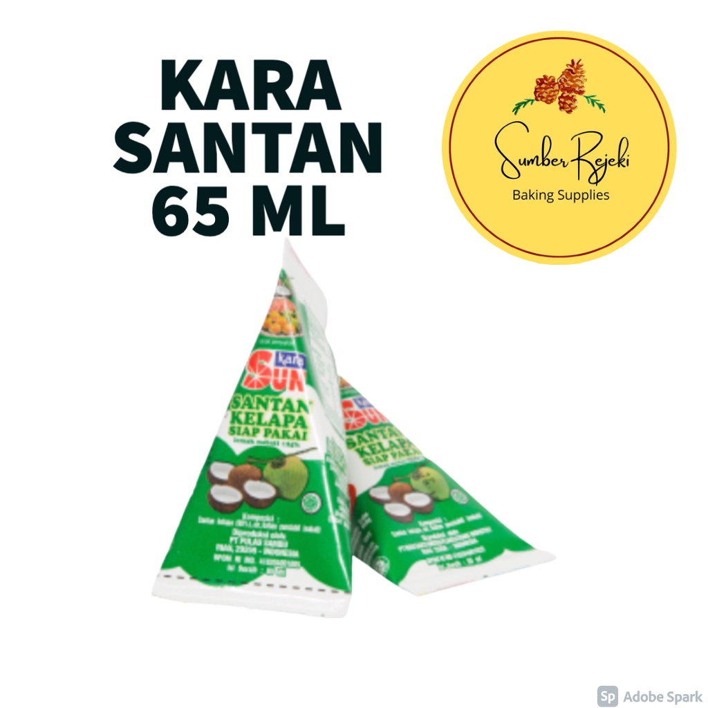 Jual Sun Kara Santan Kelapa Siap Pakai 65 Ml 65ml Shopee Indonesia