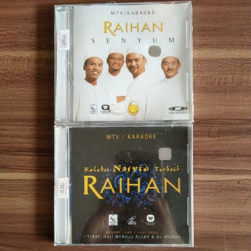 VCD Raihan Kol.Nasyid Terbaik/Senyum. VCD Religi Ind