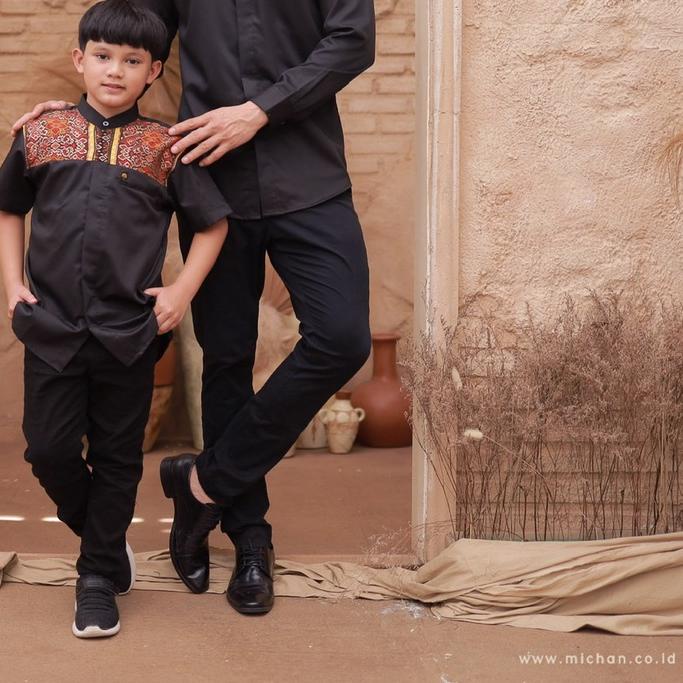 ℗ MICHAN Sarimbit Keluarga Couple Michan Hilya Black ♪