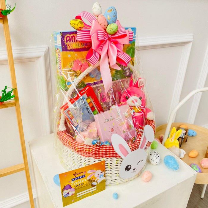 

Paket dekorasi box hampers easter bunny eggs kelinci telur paskah 95