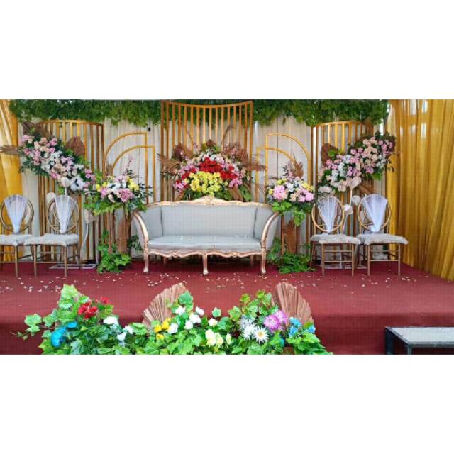 Kursi pelaminan/ kursi wedding/ kursi akad/ kursi manten/ dekorasi/ kursi pernikahan/ wedding proper