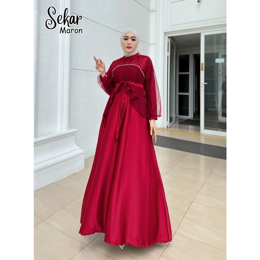 GAMIS PESTA KONDANGAN BRIDESMAID SEKAR