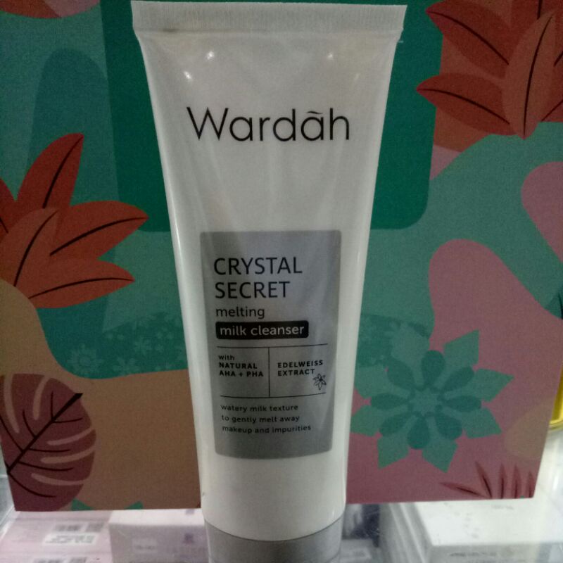 Wardah Crystal Secret Melting Milk Clenser 100ml