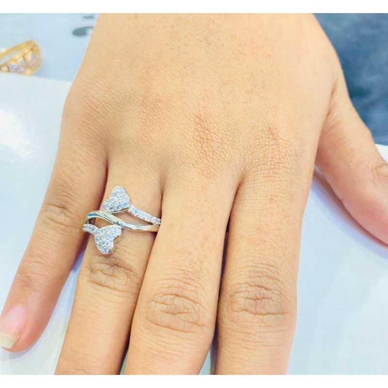 cincin permata //perhiasan pengganti emas//cincin//cincin wanita