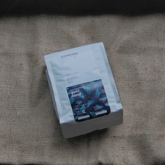 

NEW Kopi Espresso Blend GW02 200gr - Goodwill Coffee (Biji/Bubuk) - biji utuh