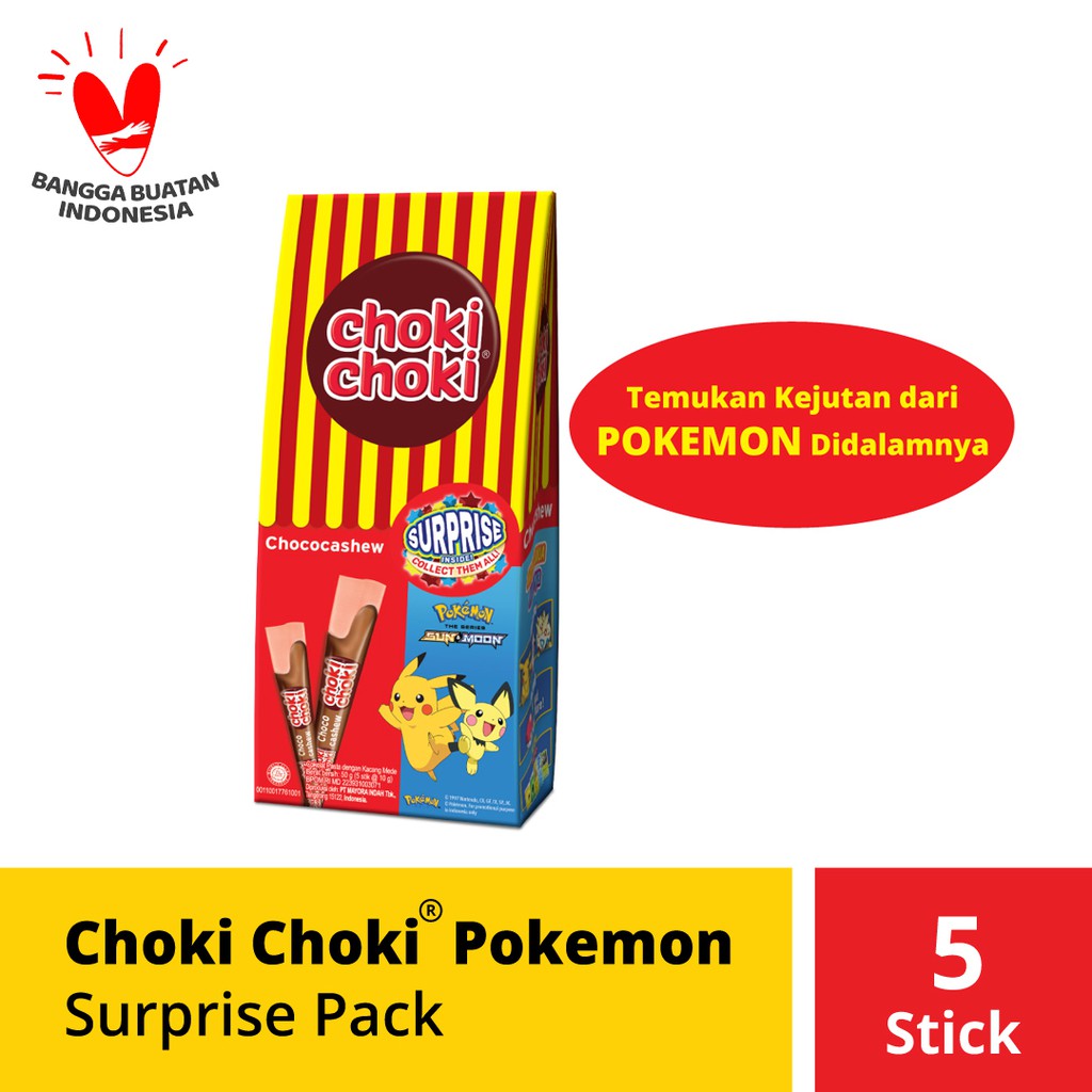 Choki Choki Pokemon Surprise Pack Shopee Indonesia