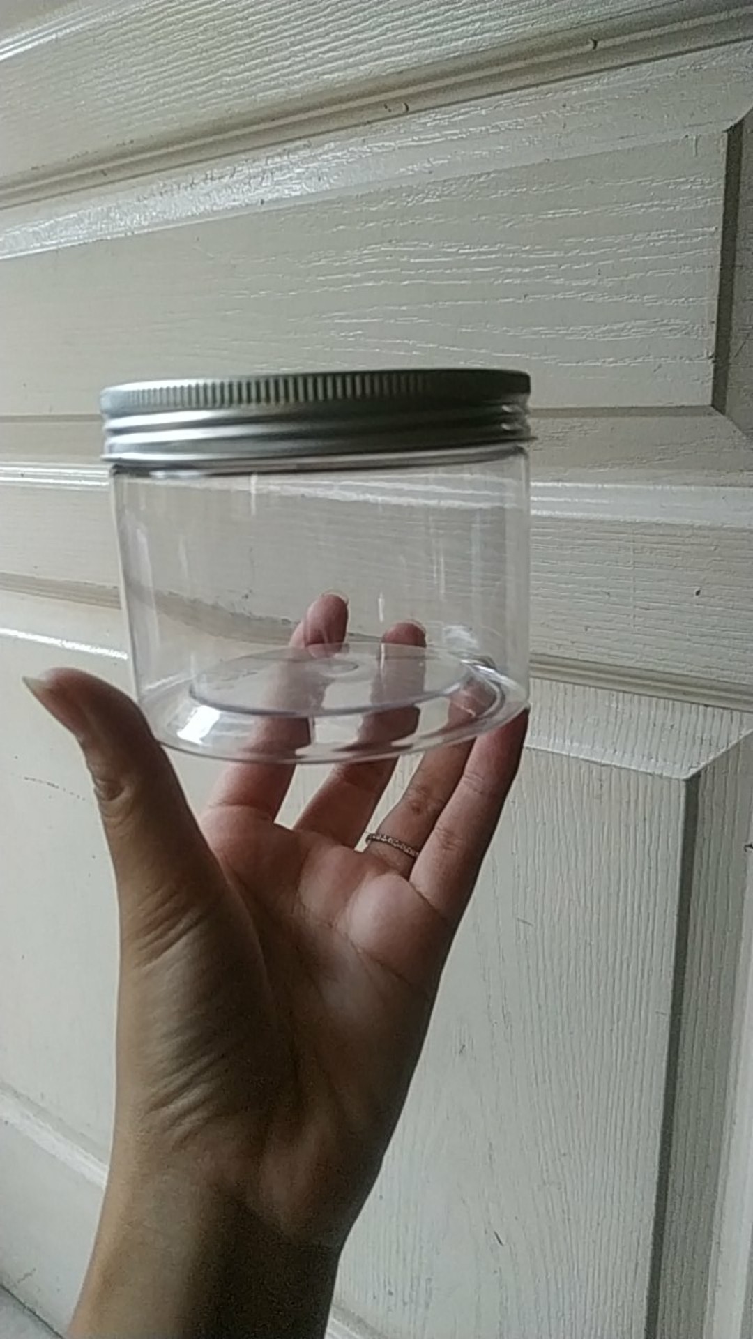 Toples Bening Tutup Seal (e) Tutup Aluminium (g) Eceran Pet Can Food / Dessert