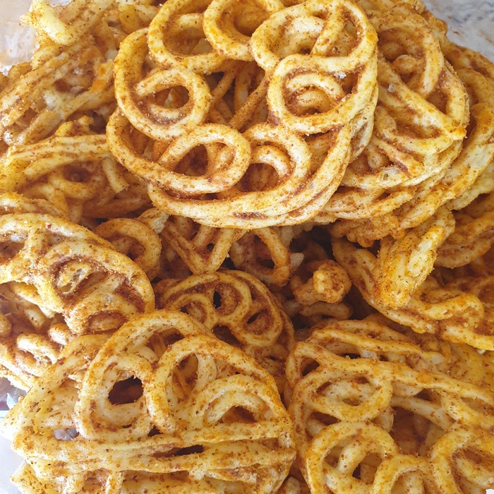 

Vs201Vv Kerupuk Seblak Mawar / Kribo Pedas 200 Gram Dscscv