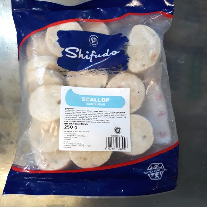 

Shifudo Scallop 500 gram