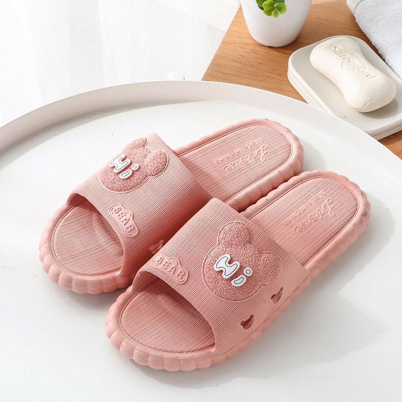 Sandal wanita import Sendal hi bear karet jelly Selop perempuan trendy