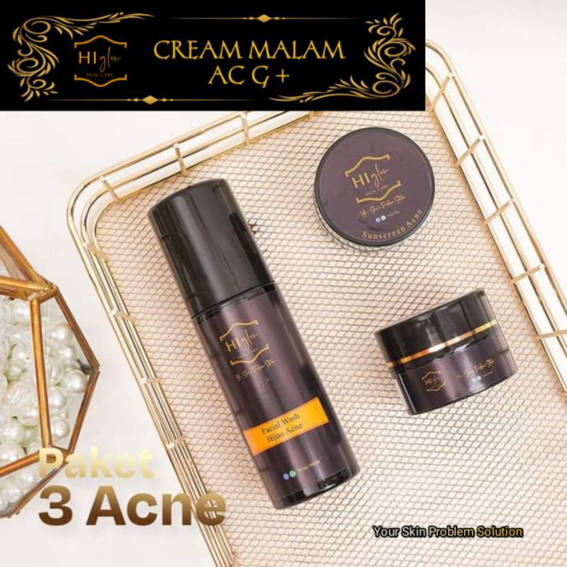 Paket Acne Golwing Hi Glow Skincare