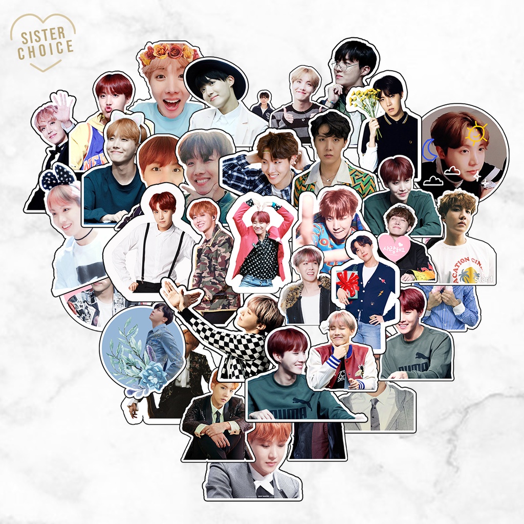 

Sticker BTS JHOPE Cute / Sticker KPOP | Sticker Tumbler HP Helm Journal Laptop DIY Motor
