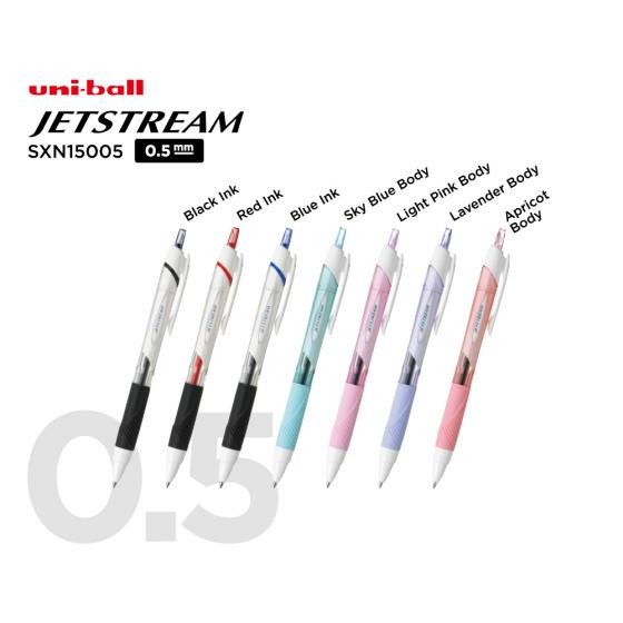 

Uni jetstream ballpoint pen 0.5 ink hitam