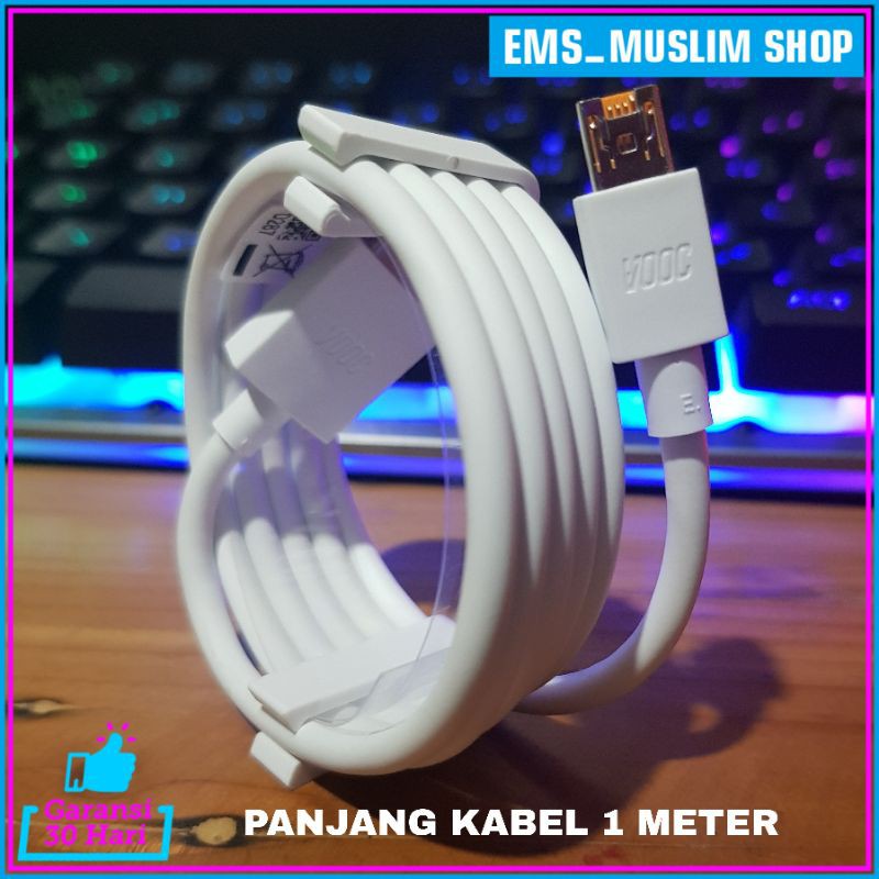 Kabel Data Realme Vooc Fast Carging Realme 3 Pro ORIGINAL 100% Micro USB