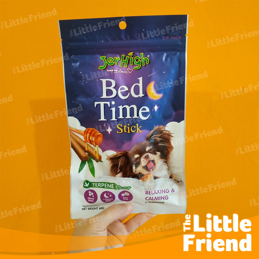 Snack Camilan Anjing JERHIGH STICK New Series MORNING TIME &amp; BED TIME