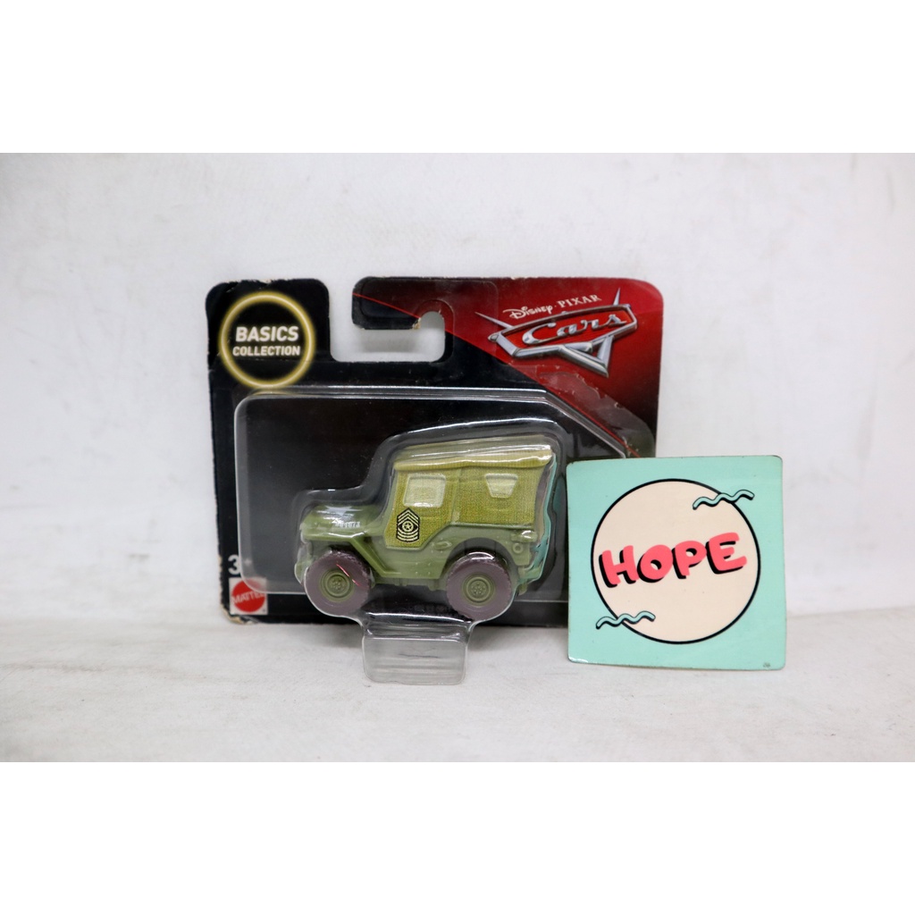 Disney Pixar Cars Basic Collection Sarge Diecast Original Mattel