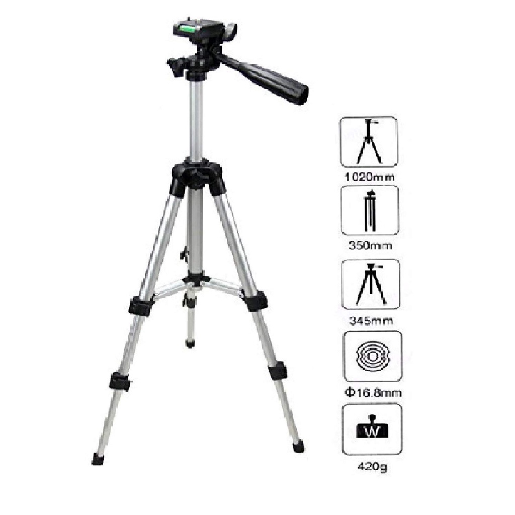 Z020 | Tripod Hp Smartphone Kamera DSLR + Holder U