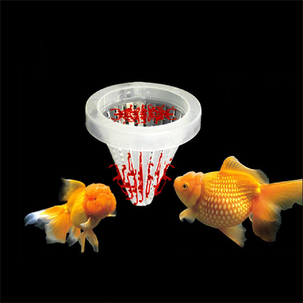 [HeavenDenotation] 4pcs Aquarium Red Worm Feeder Cone Feeding for Fish Tank Angel Fish Discus Fish