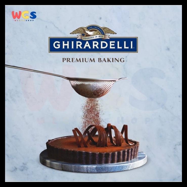 

TERBARUU!! Ghirardelli Premium 100% Unsweetened Cocoa Powder 227g TERLARIS