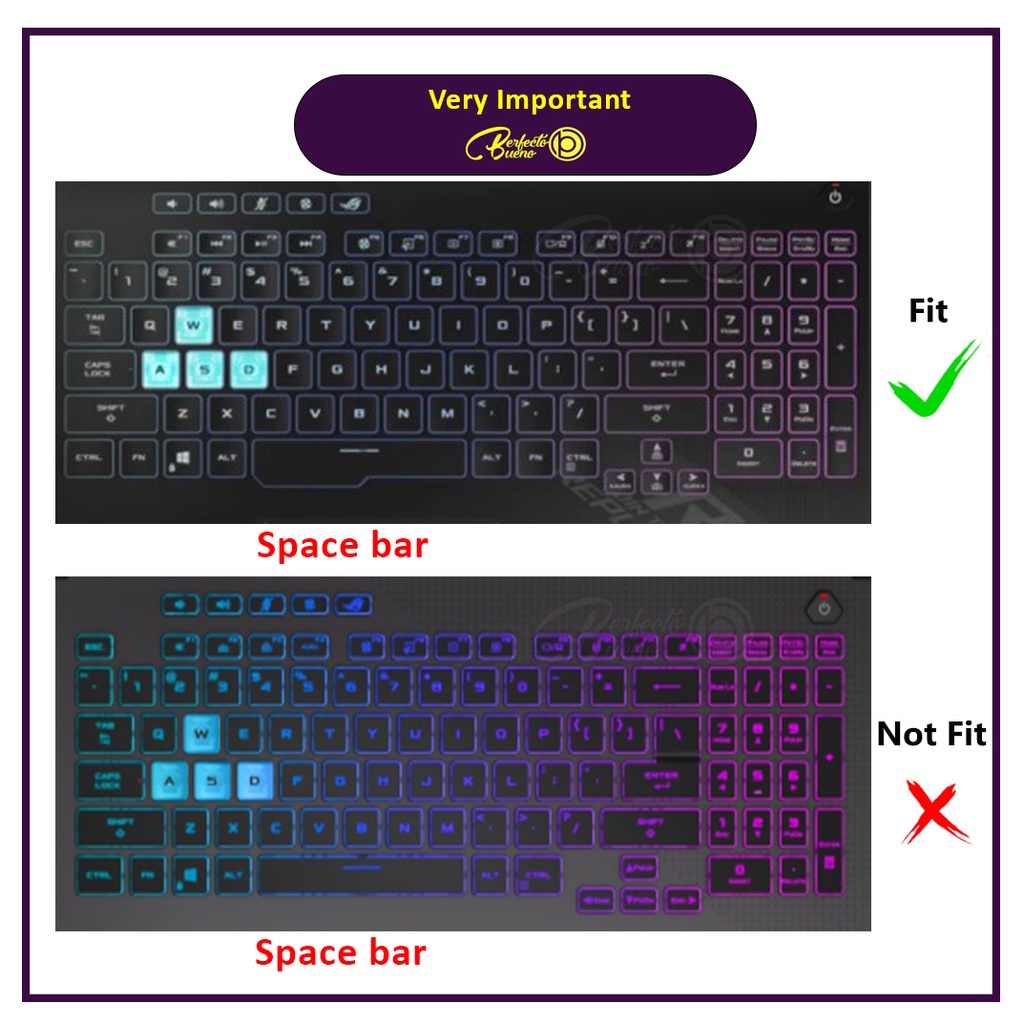 Cover Pelindung Keyboard Bahan Silikon Untuk Asus ROG Strix G17 G712 G712LU G712LV G712LW 17.3 inch 2020