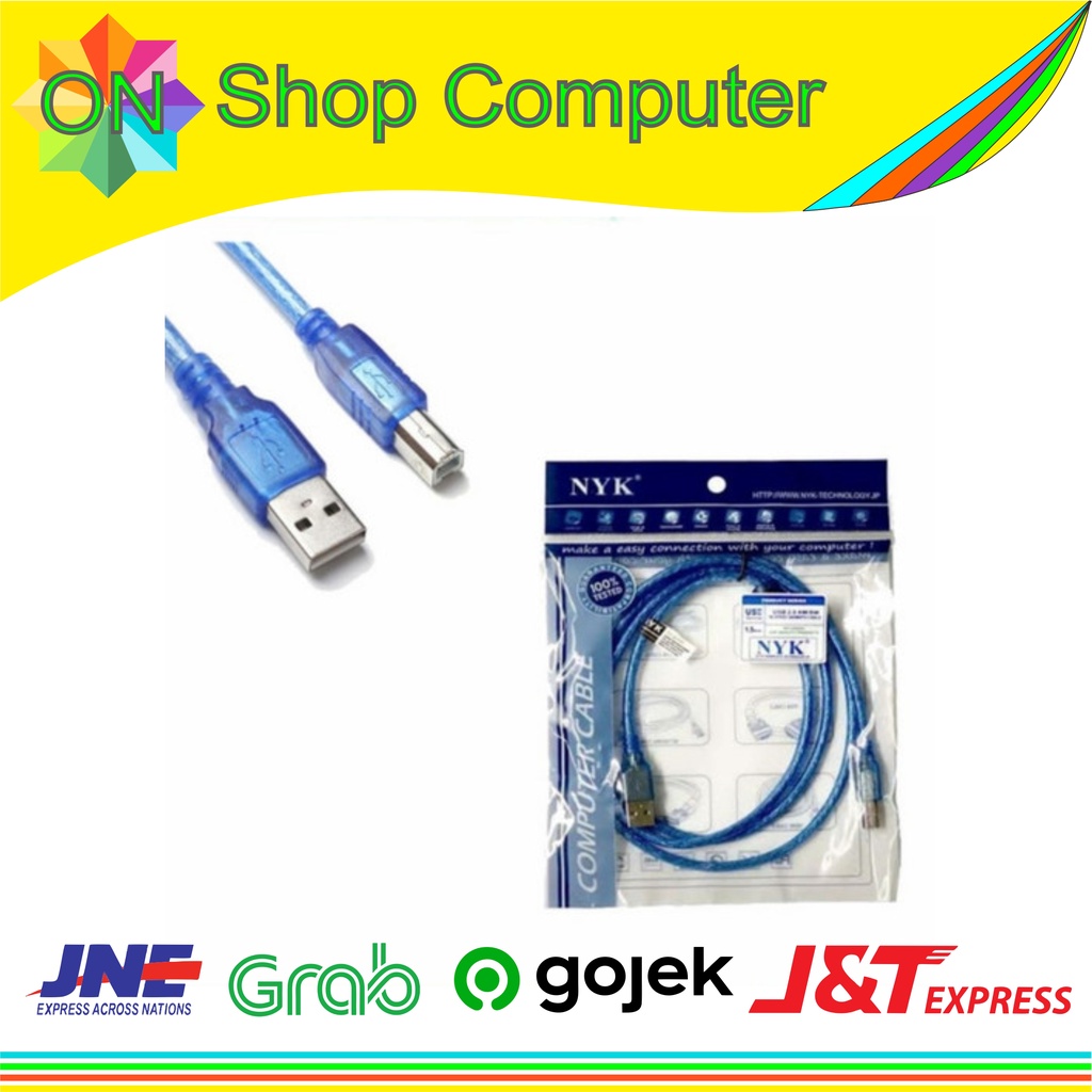 Jual Nyk Kabel Usb Printer Meter Shopee Indonesia