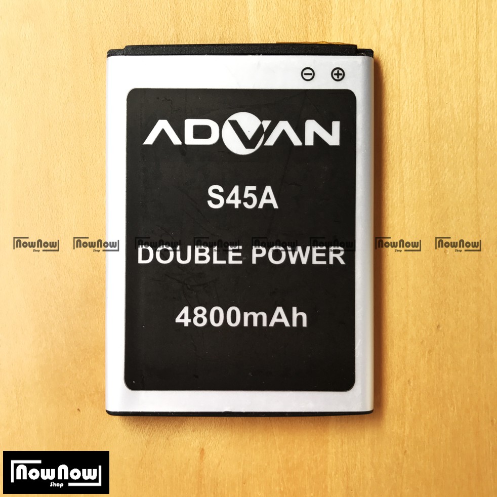 Baterai Advan S45A S45C Original Double Power Batre Batrai Battery HP