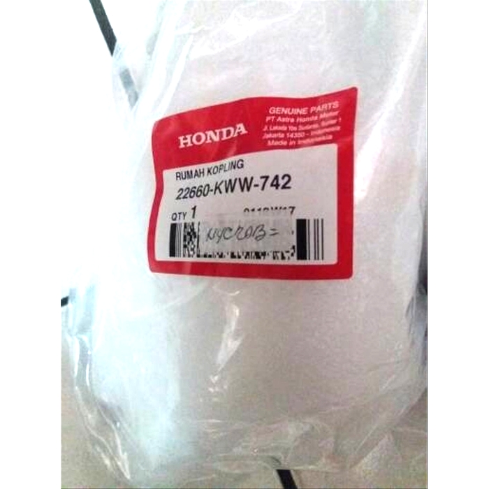 (100% ASLI ) Lonceng / Rumah Kampas Ganda New Blade / Abso.Revo (22660-KWW-742) Keren Gan