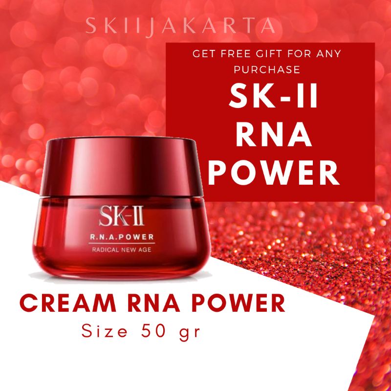 SK-II / SK II/ Cream malam/ SK2 RNA Power Radical New Age 50 gr/cream anti aging