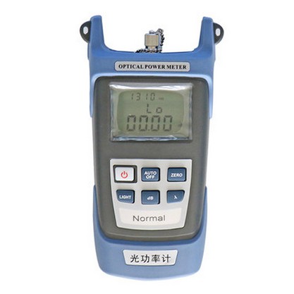 Optical Power Meter Fiber Optik Toolkit Fiber Optic Tester OPM Biru FO