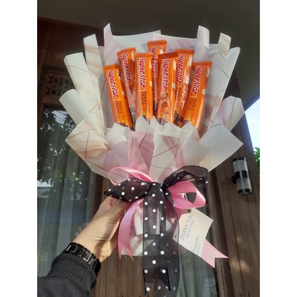 

buket snack superstar sehari jadi