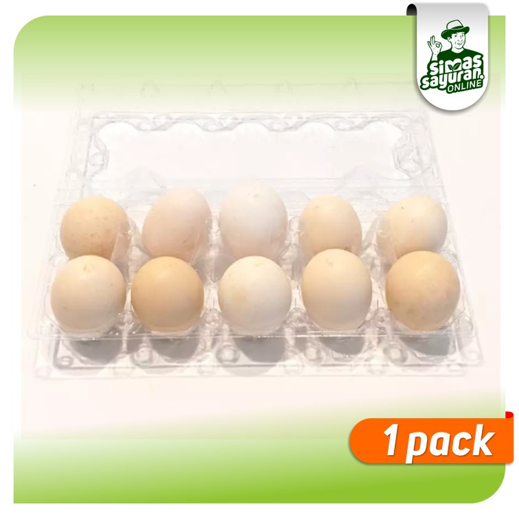 

Telur Ayam Kampung 1 pack isi 10 pcs