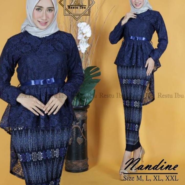 Model Baru.. COUPLE / COUPLE KEBAYA / BAJU BATIK COUPLE / KEBAYA BROKAT TUNIK JUMBO MODERN / KEMEJA 