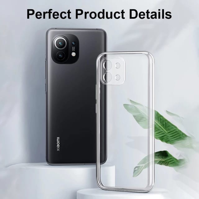 Xiaomi Mi 11 Lite Mi11 Lite Soft Case Crystal Clear Camera Protection