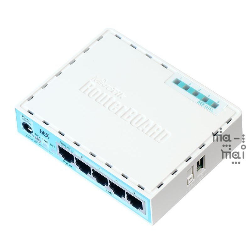 Mikrotik Ethernet Routers RB750Gr3 hEX