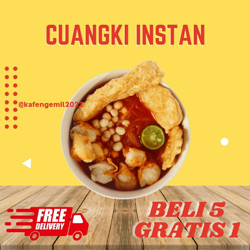 

Cuangki / Cuanki / Cuangki Instan / Cuangki Jumbo /Cuanki Murah / Jajan Murah / Jajan Bandung / Baso Aci / Boci