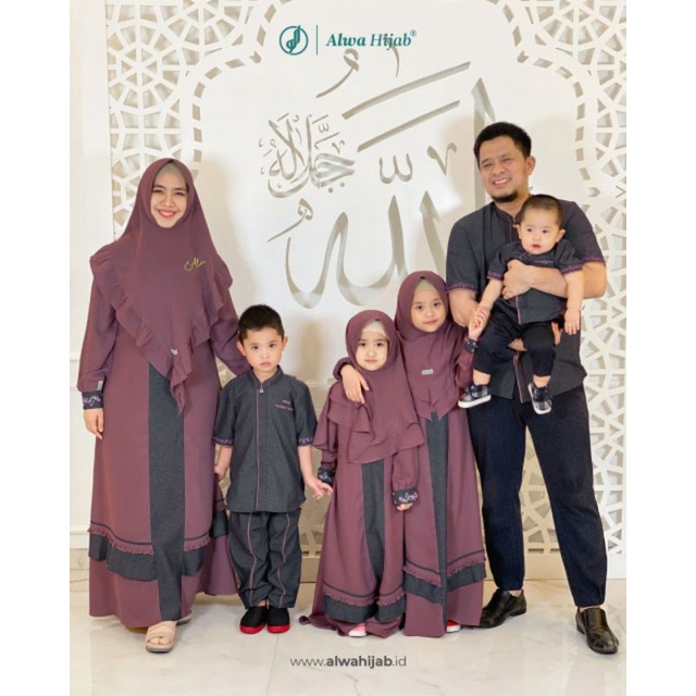 ALWA HIJAB SARIMBIT FIRDAUSYA/ SARIMBIT KELUARGA/ SARIMBIT ETNIK/ SARIMBIT COUPLE/ BAJU COUPLE