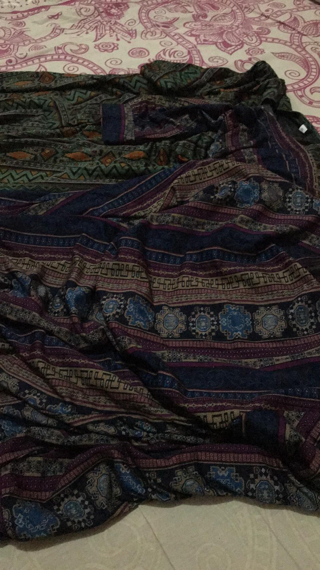 Baju Gamis Jumbo Motif Batik Tunisa Sultan