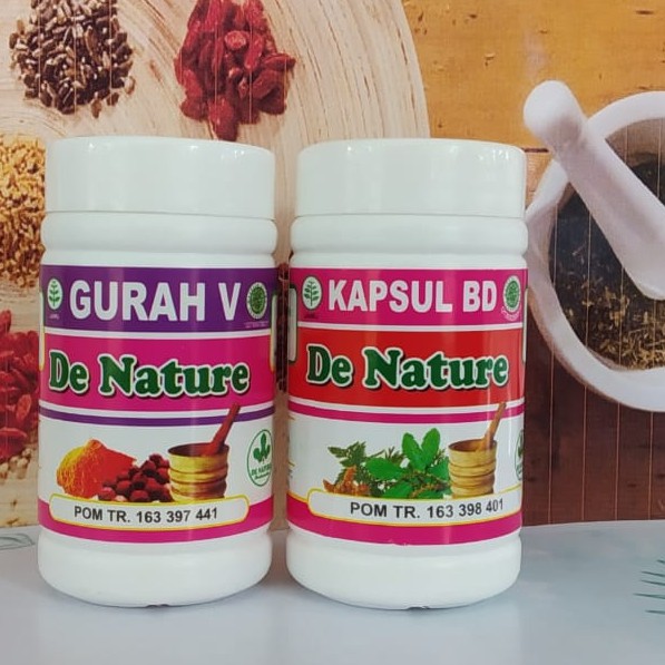 Gurah V dan Kapsul bersih darah Herbal Kembali Gadis Obat Keputihan Keperawanan,Bau Tak Sedap