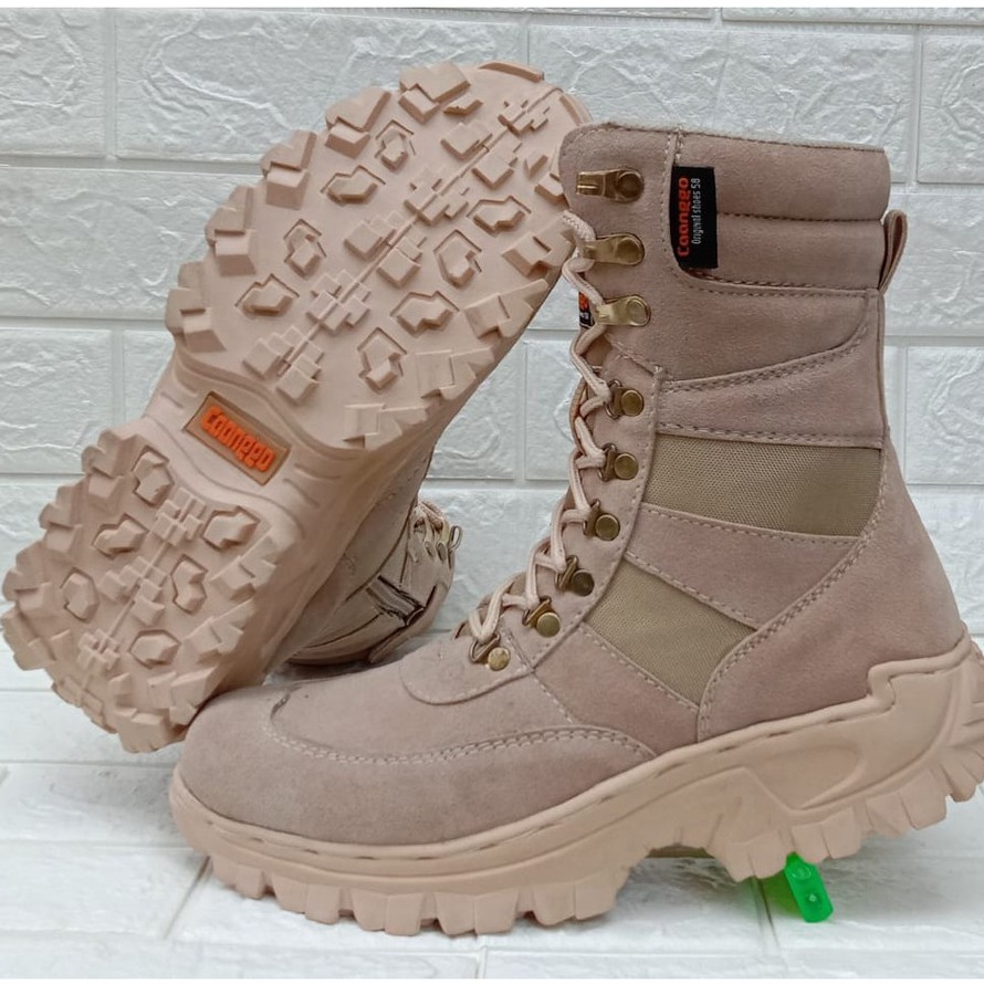 Sepatu PDL Cream Gurun Pria Wanita Terlaris naik gunung terlaris