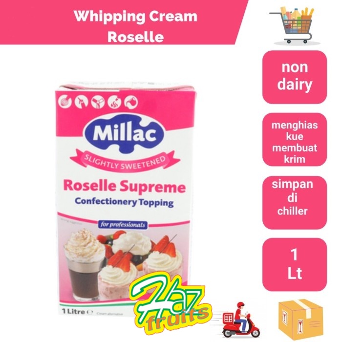 

Millac Roselle Supreme / Millac Whipping Cream Roselle Supreme - 1 L