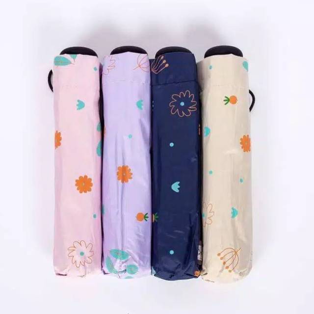 PAYUNG LIPAT GRC MOTIF DAUN UNIQUE