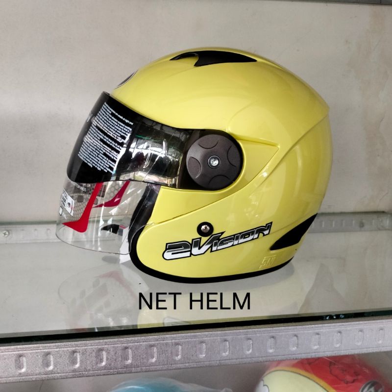 HELM KYT 2 VISION LIGHT YELLOW ORIGINAL KYT 2 VISION