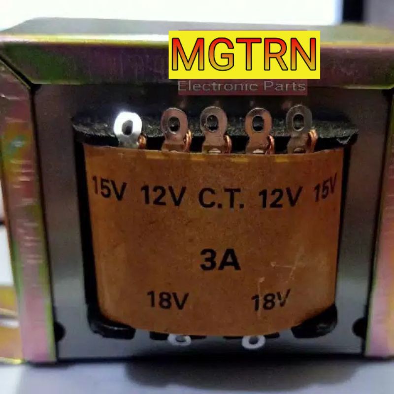 Trafo 3A CT 18V SANLIN
