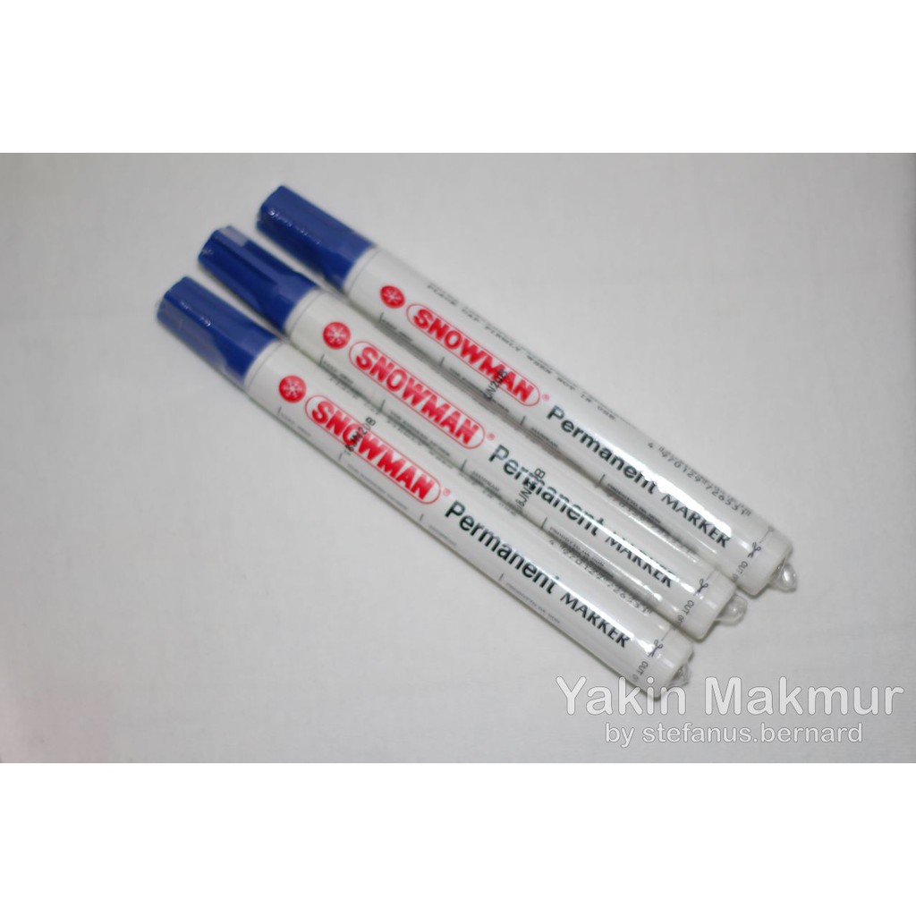 

SPIDOL PERMANEN SNOWMAN (PERMANENT MARKER) (SATUAN / PCS)